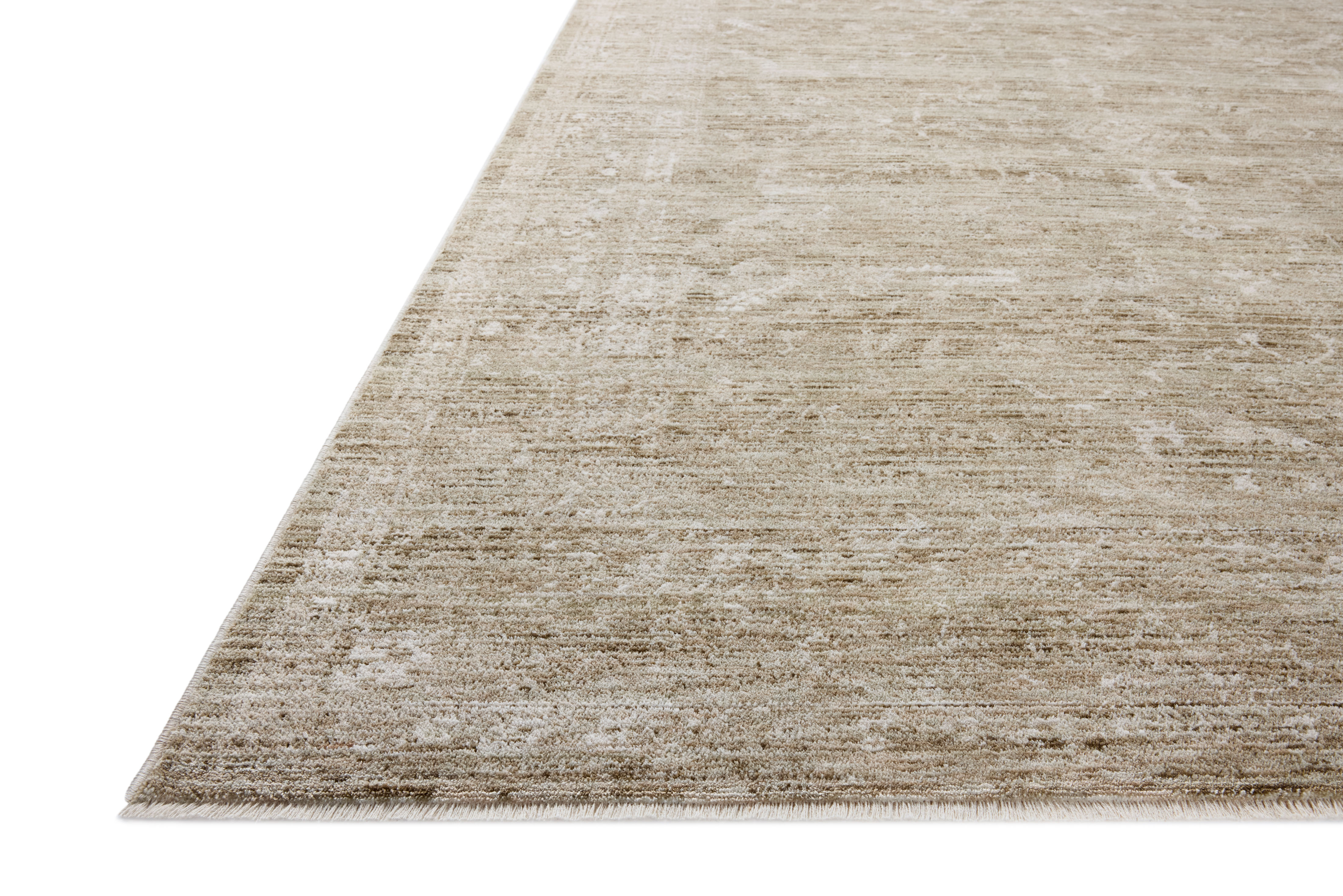 Loloi II Tabitha TAI-02 Sage Ivory Area Rug Corner