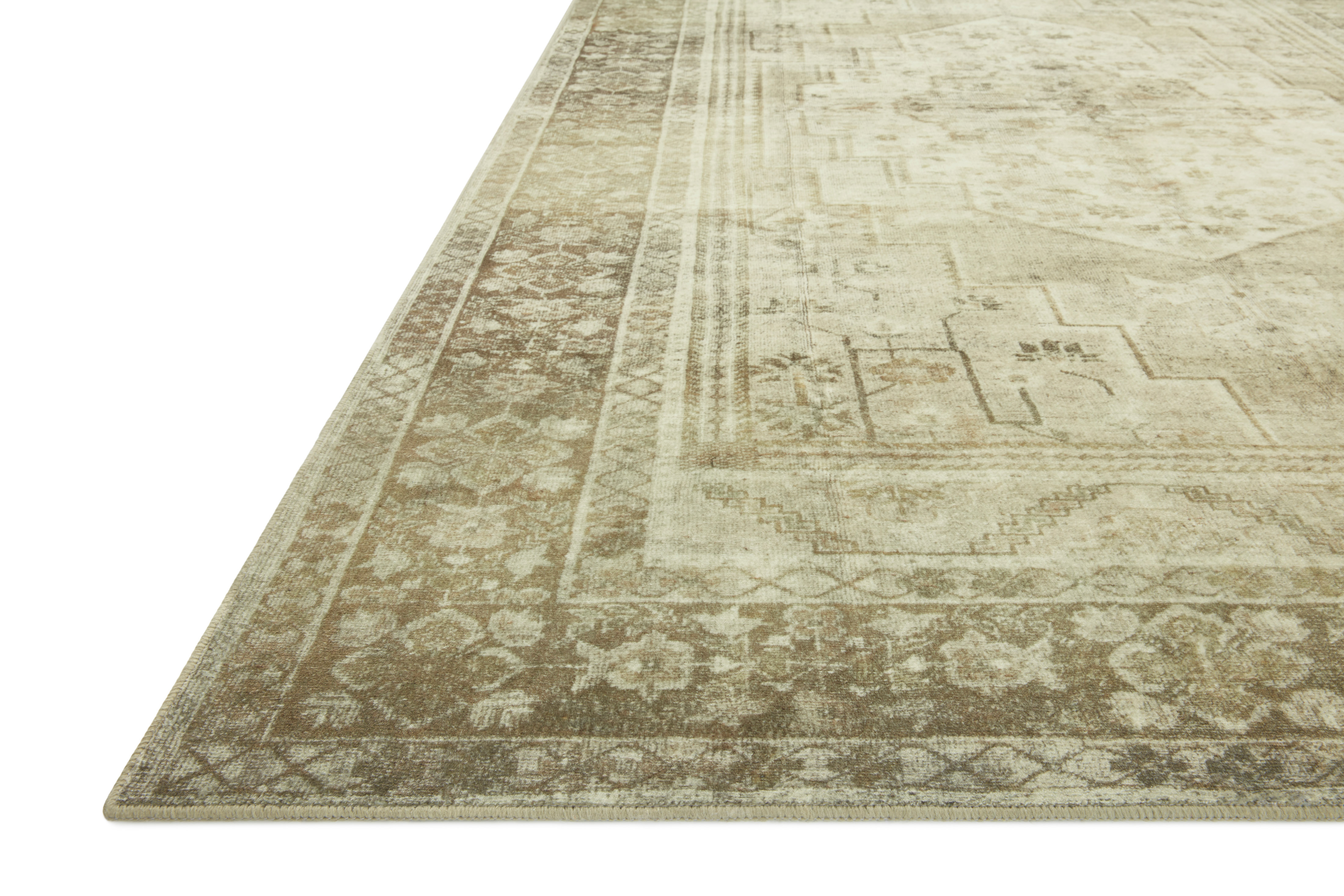 Banks BAN-06 Natural Granite Area Rug - Magnolia Home by Joanna Gaines Corner Banks BAN-06 Natural Granite Area Rug - Magnolia Home by Joanna Gaines Corner