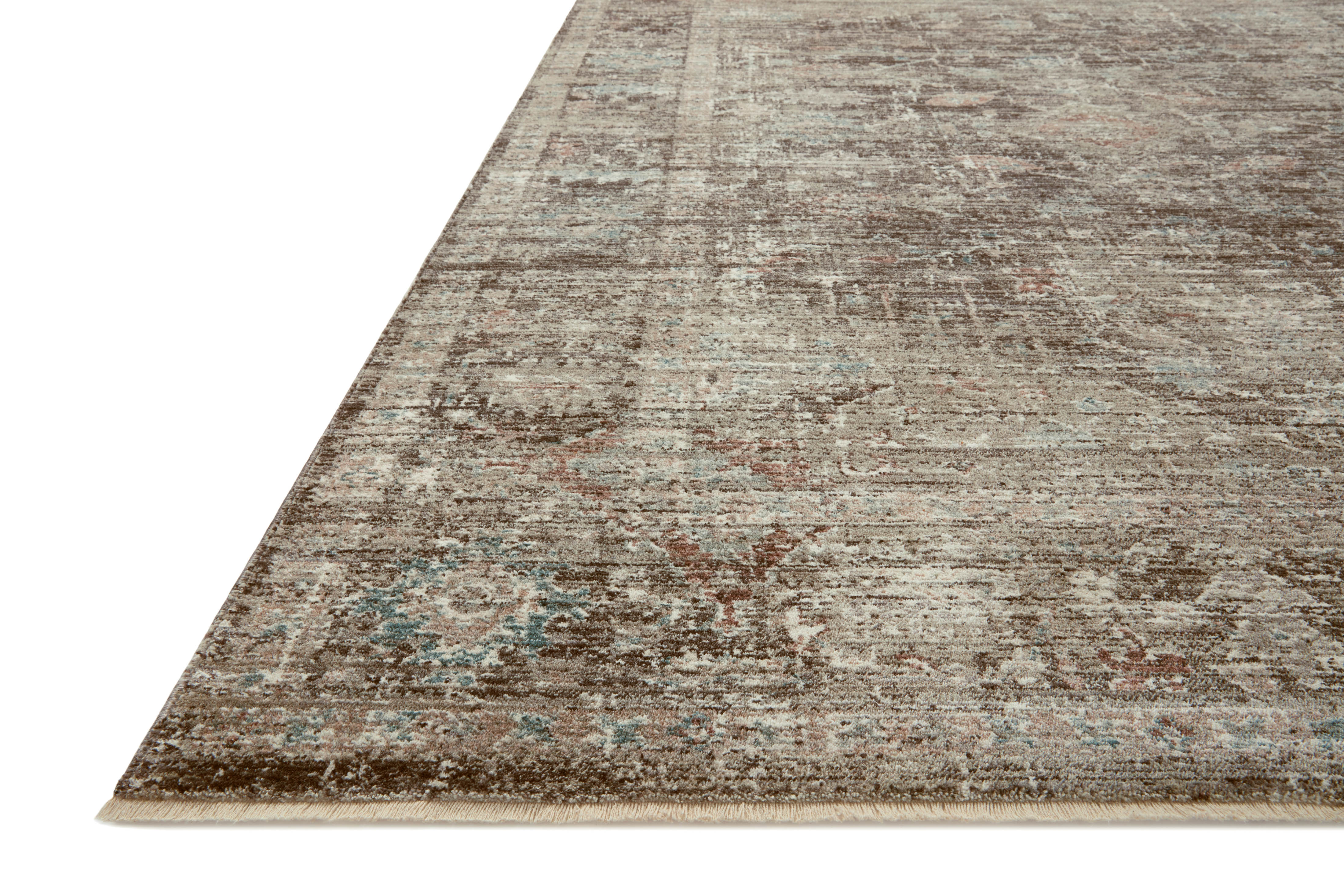 Millie MIE-03 Charcoal Dove Area Rug - Magnolia Home by Joanna Gaines Corner Millie MIE-03 Charcoal Dove Area Rug - Magnolia Home by Joanna Gaines Corner