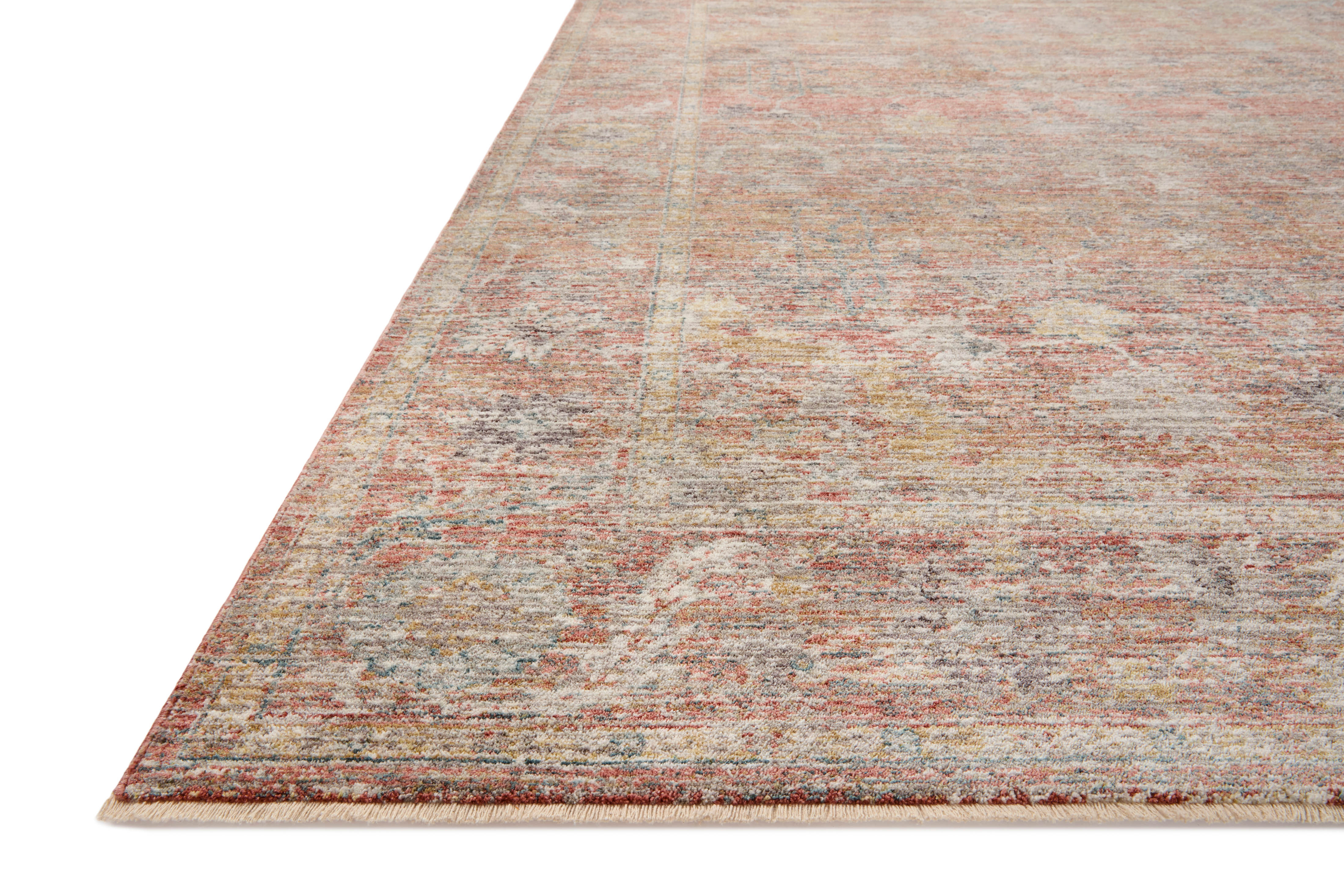 Millie MIE-04 Sunset Multi Area Rug - Magnolia Home by Joanna Gaines Corner Millie MIE-04 Sunset Multi Area Rug - Magnolia Home by Joanna Gaines Corner