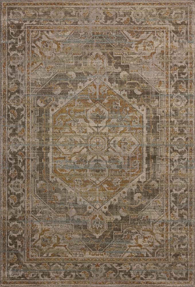 Mona MOA-01 Bark Sunrise Area Rug - Magnolia Home by Joanna Gaines