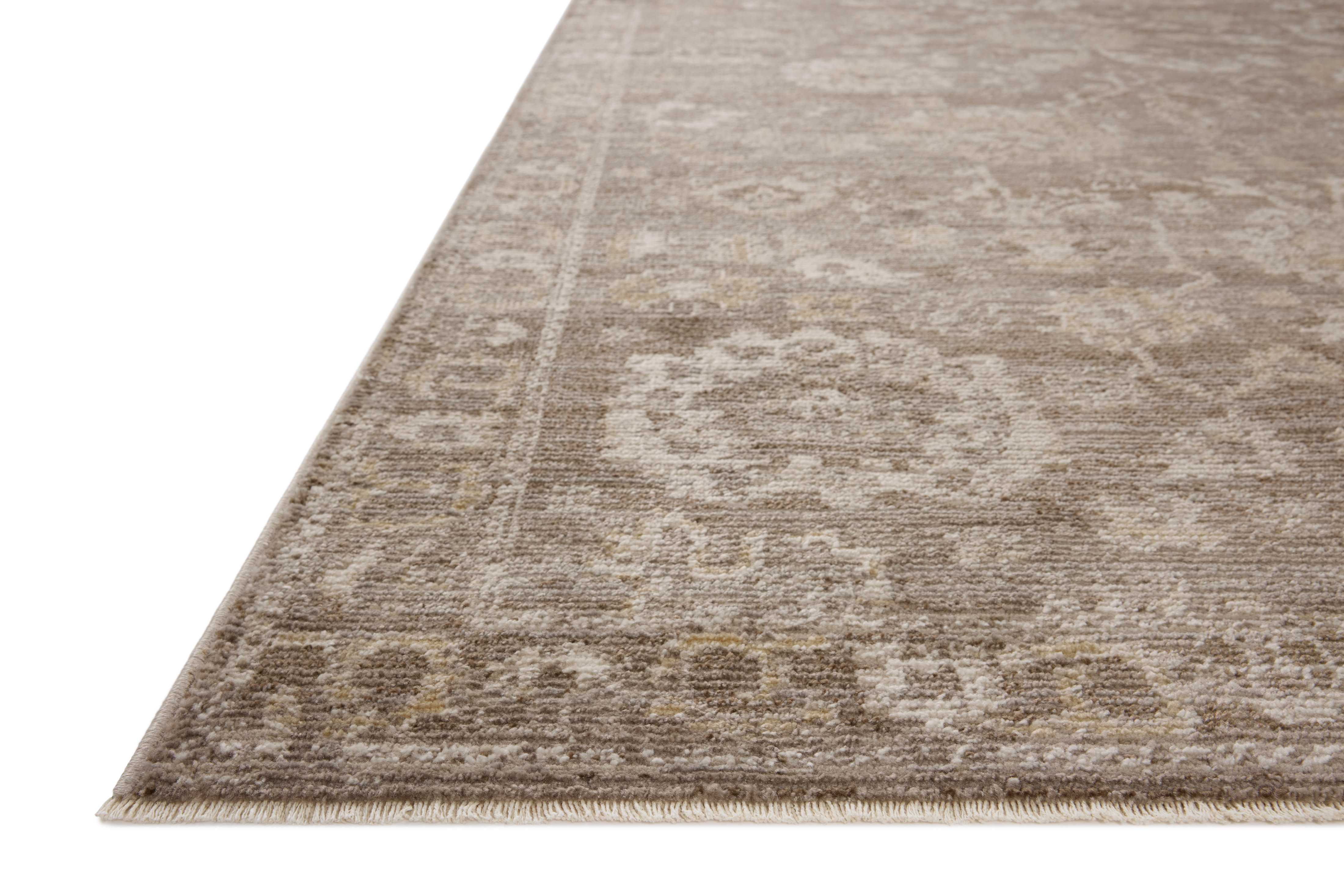 Pace PAC-03 Taupe Wheat Area Rug - Magnolia Home by Joanna Gaines Corner Pace PAC-03 Taupe Wheat Area Rug - Magnolia Home by Joanna Gaines Corner