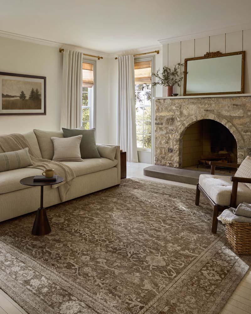 Wimberly WYM-06 Bark Ivory Area Rug - Magnolia Home by Joanna
