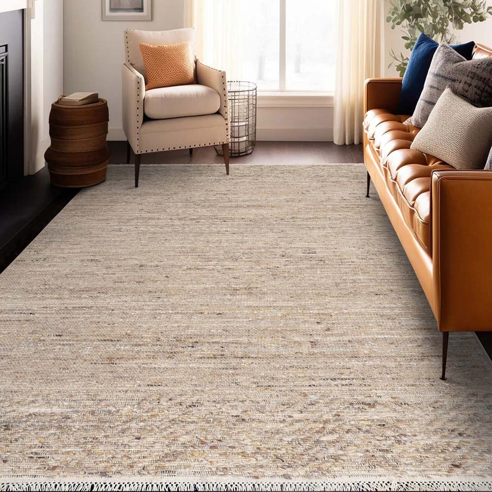 Kas Aspen 3222 Taupe Area rug room scene