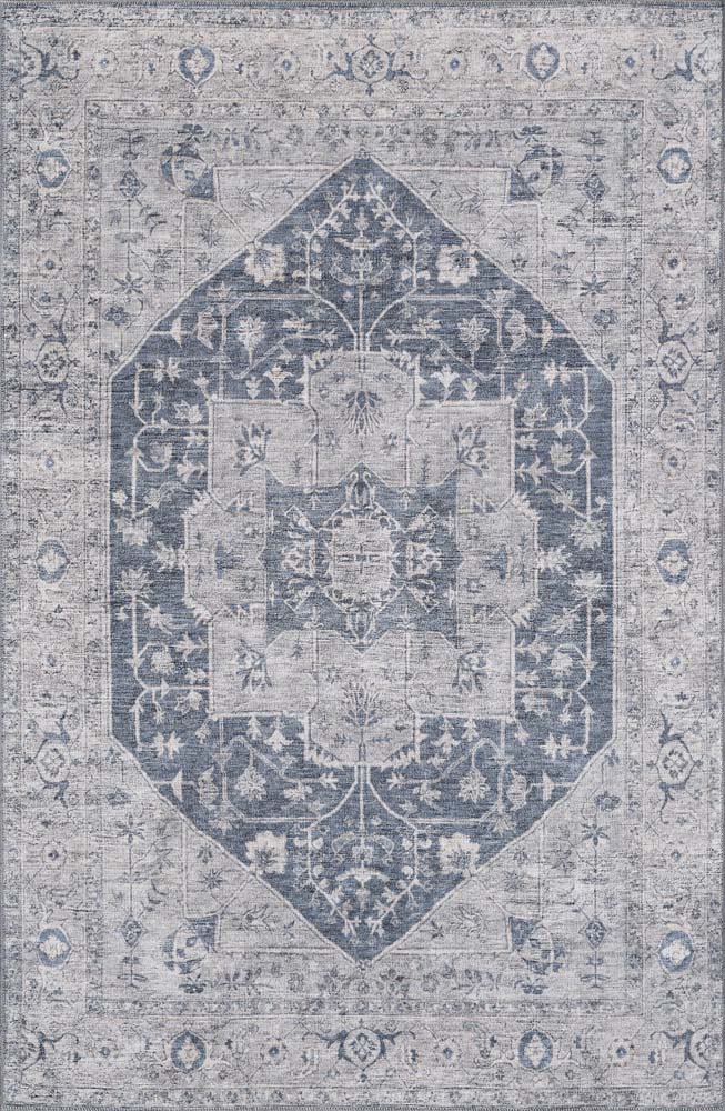 Kas London 4819 Denim Area Rug