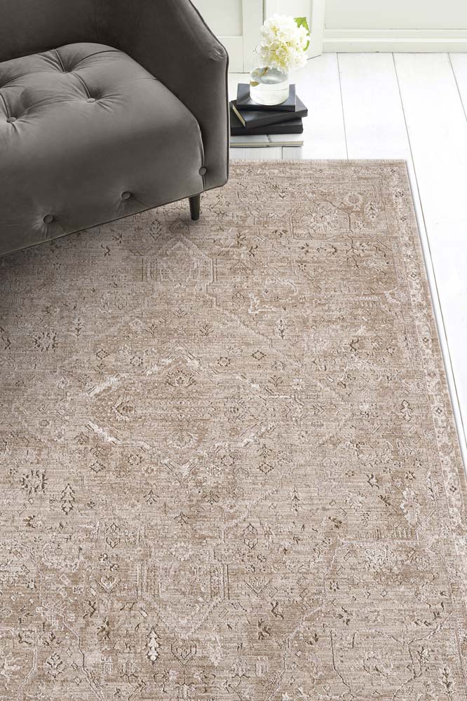 Kas Portia 4900 Taupe Area rug room scene