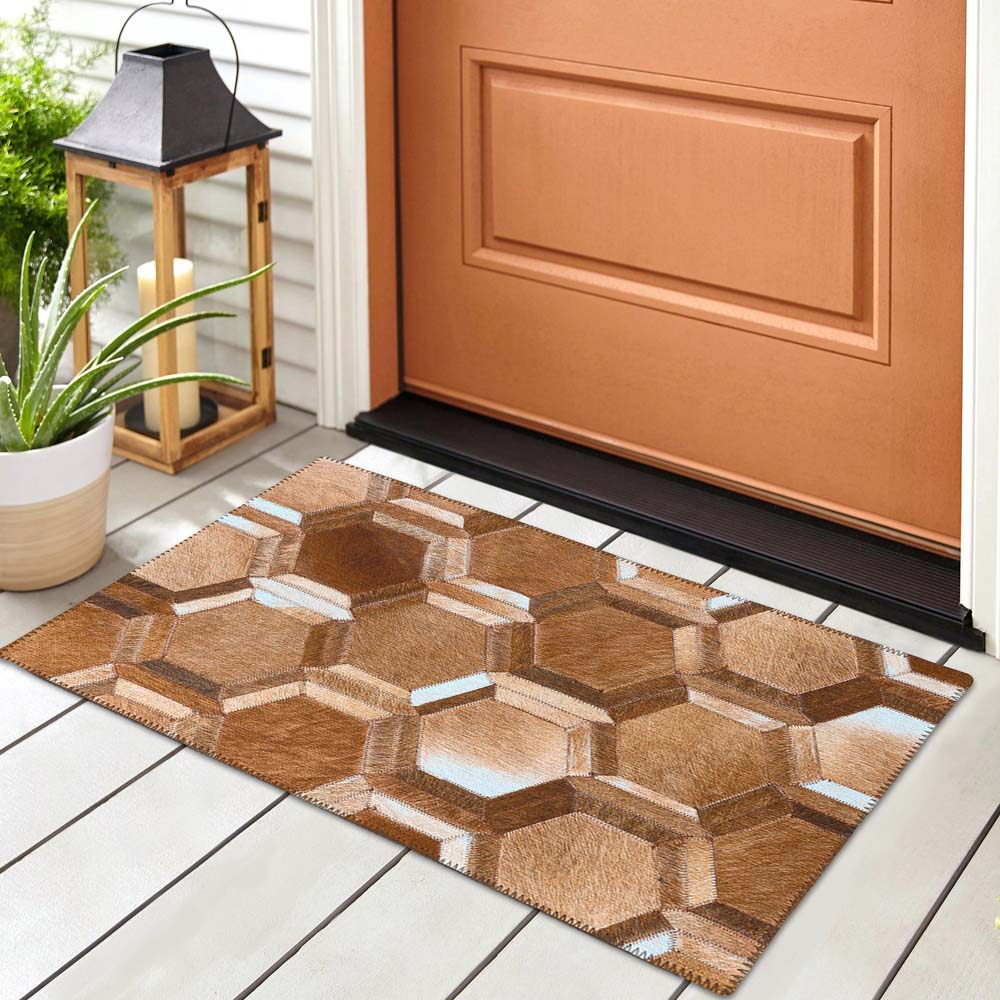 Dalyn Durango SS1 Bison Area Rug Runner Room Scene