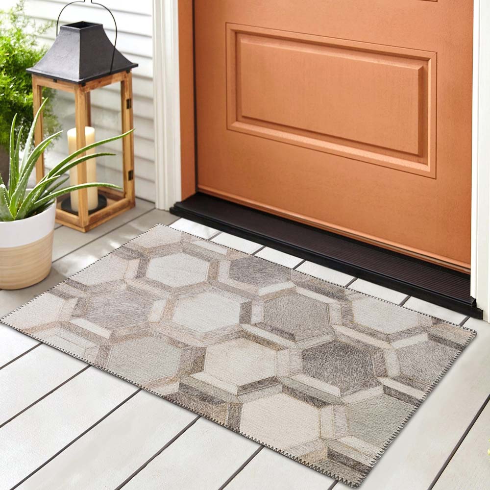 Dalyn Durango SS1 Flannel Area Rug Runner Room Scene Dalyn Durango SS1 Flannel Area Rug Runner Room Scene