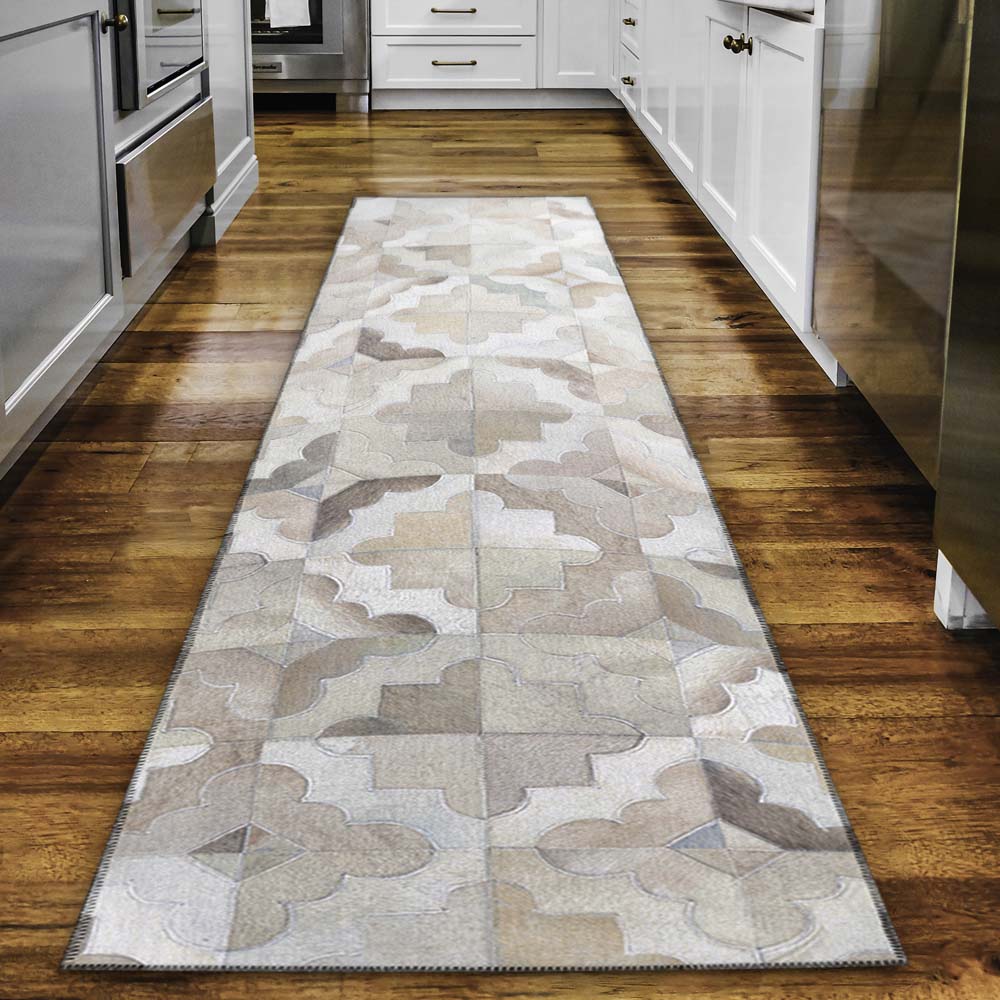 Dalyn Durango SS8 Linen Area Rug Runner Room Scene