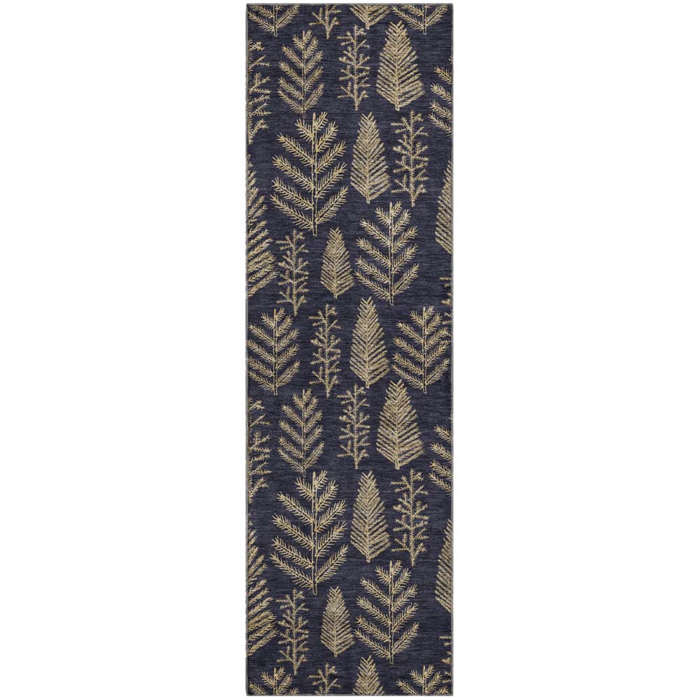 Dalyn Merry & Bright MY21 Black Area Runner Rug