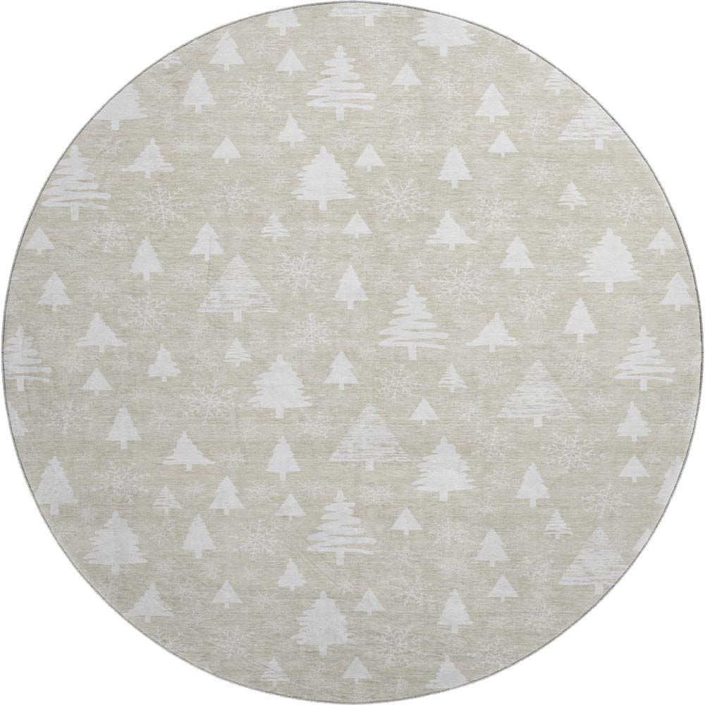 Dalyn Merry & Bright MY23 Beige Area Round Rug Dalyn Merry & Bright MY23 Beige Area Round Rug