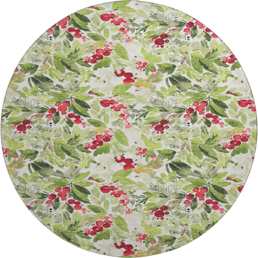 Dalyn Merry & Bright MY24 Aloe Area Round Rug Dalyn Merry & Bright MY24 Aloe Area Round Rug