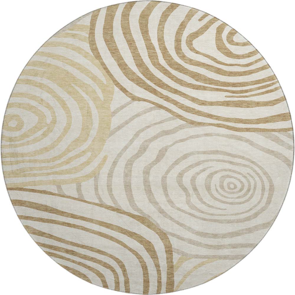 Dalyn Neo NO10 Gold Area Round Rug