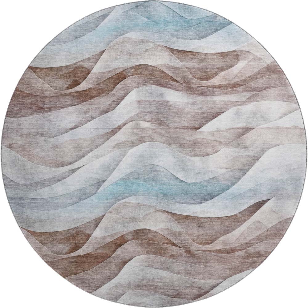 Dalyn Pacifica PA3 Mocha Area Round Rug