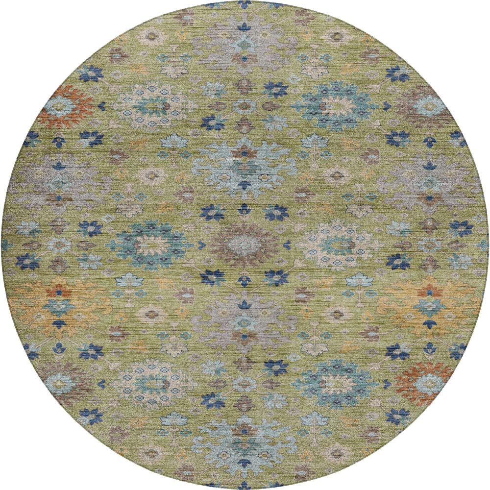 Dalyn Silk Road SR3 Aloe Area Round Rug