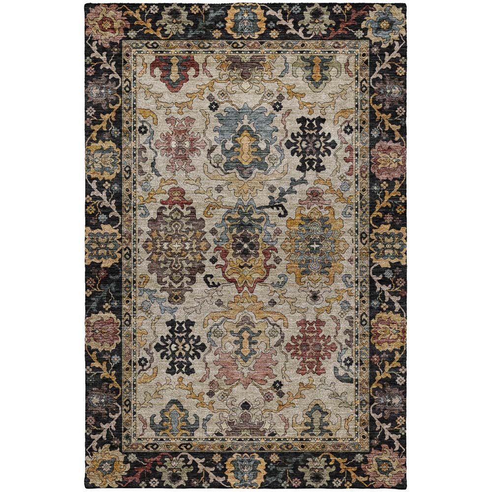 Dalyn Silk Road SR5 Black Area Rug