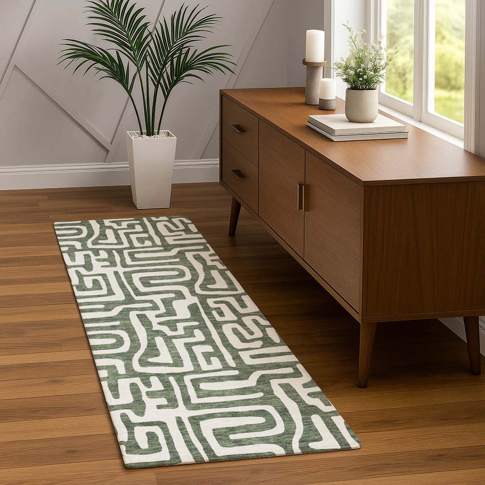 Dalyn The Reserve TR1 Basil Area Rug Runner Room Scene