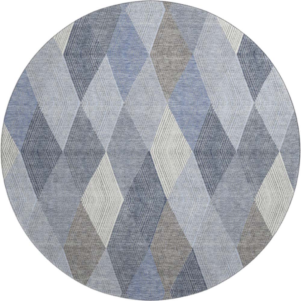Dalyn The Reserve TR11 Denim Area Round Rug Dalyn The Reserve TR11 Denim Area Round Rug