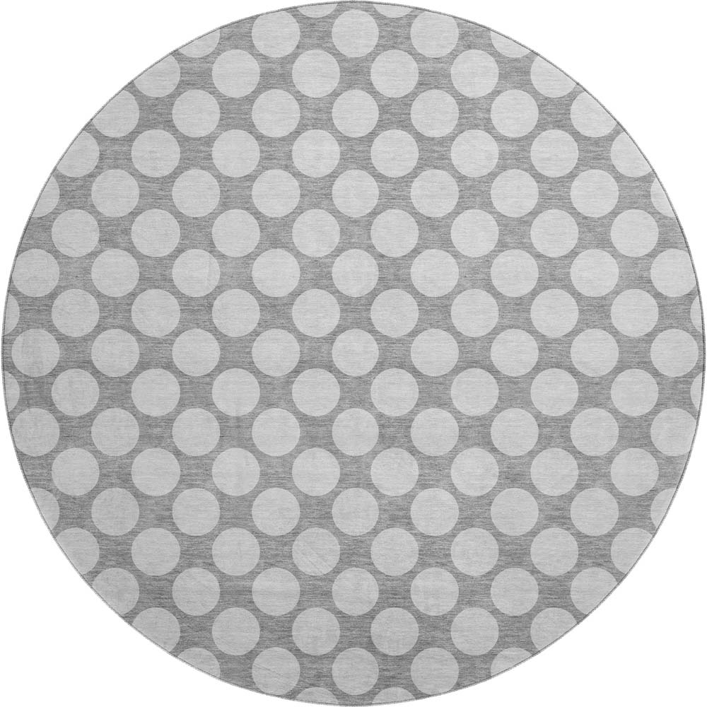 Dalyn The Reserve TR13 Gray Area Round Rug
