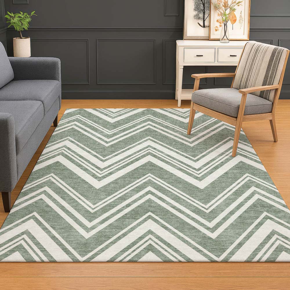 Dalyn The Reserve TR17 Sage Area Rug Room Scene