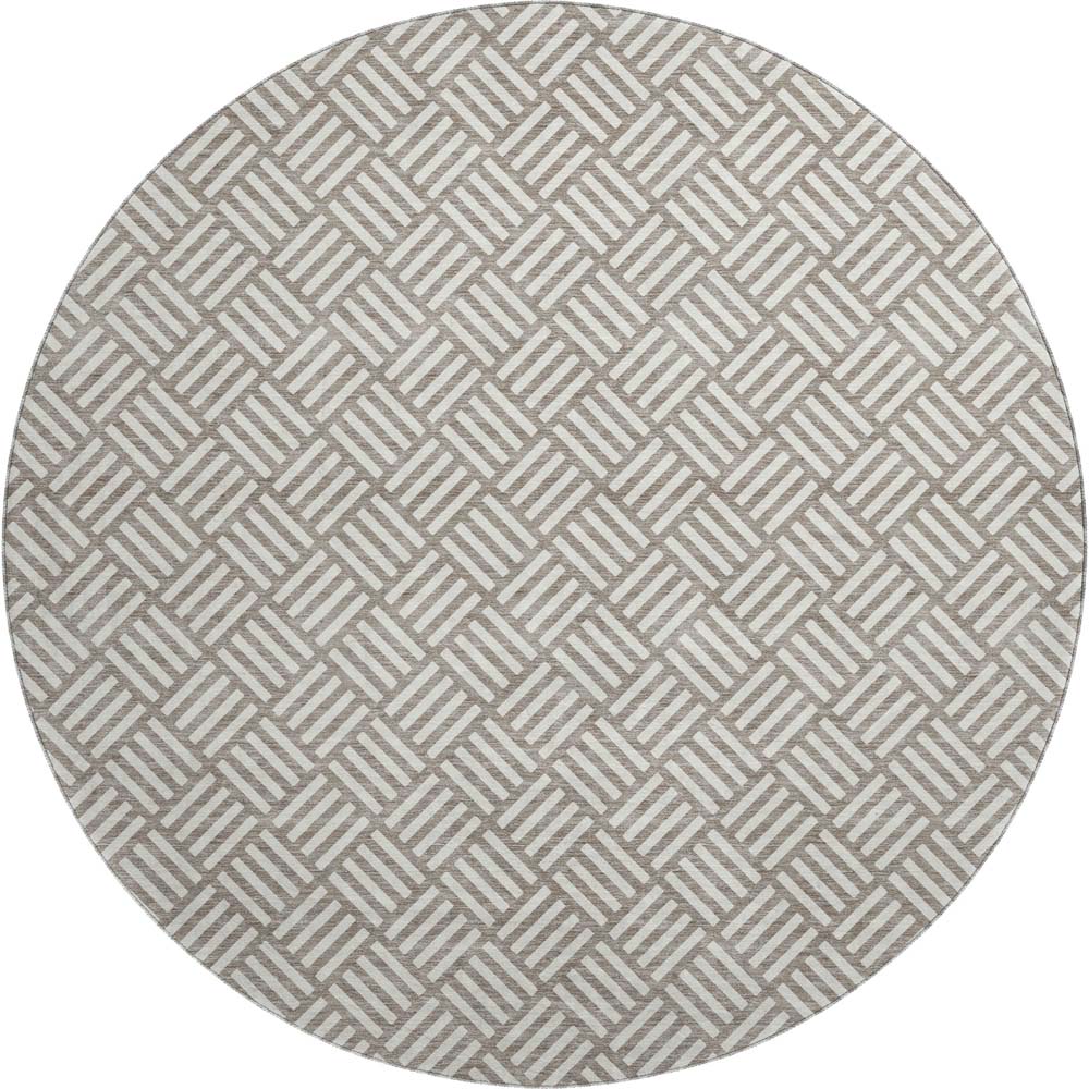 Dalyn The Reserve TR3 Taupe Area Round Rug