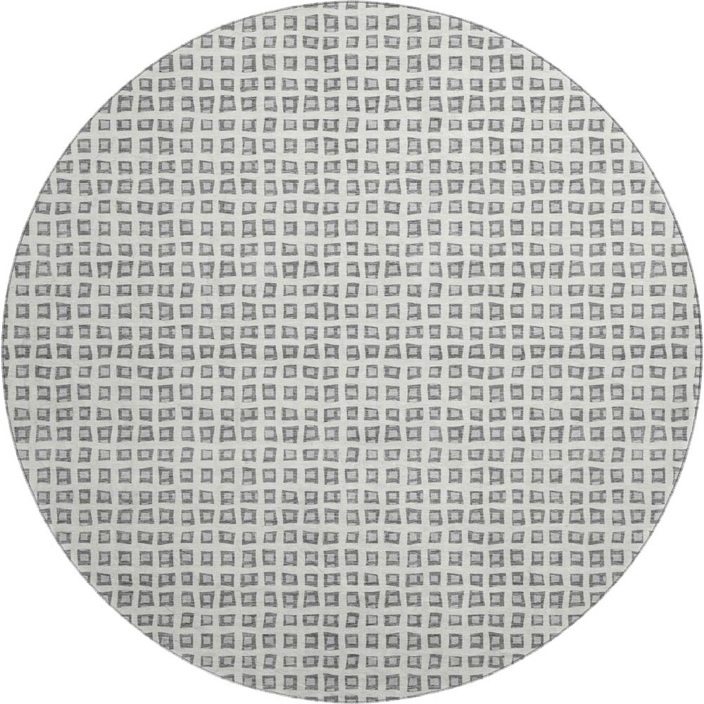 Dalyn The Reserve TR4 Gray Area Round Rug