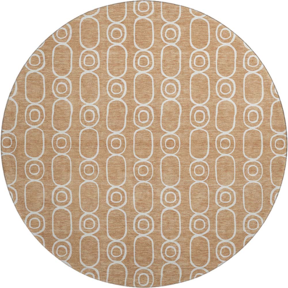 Dalyn The Reserve TR6 Copper Area Round Rug