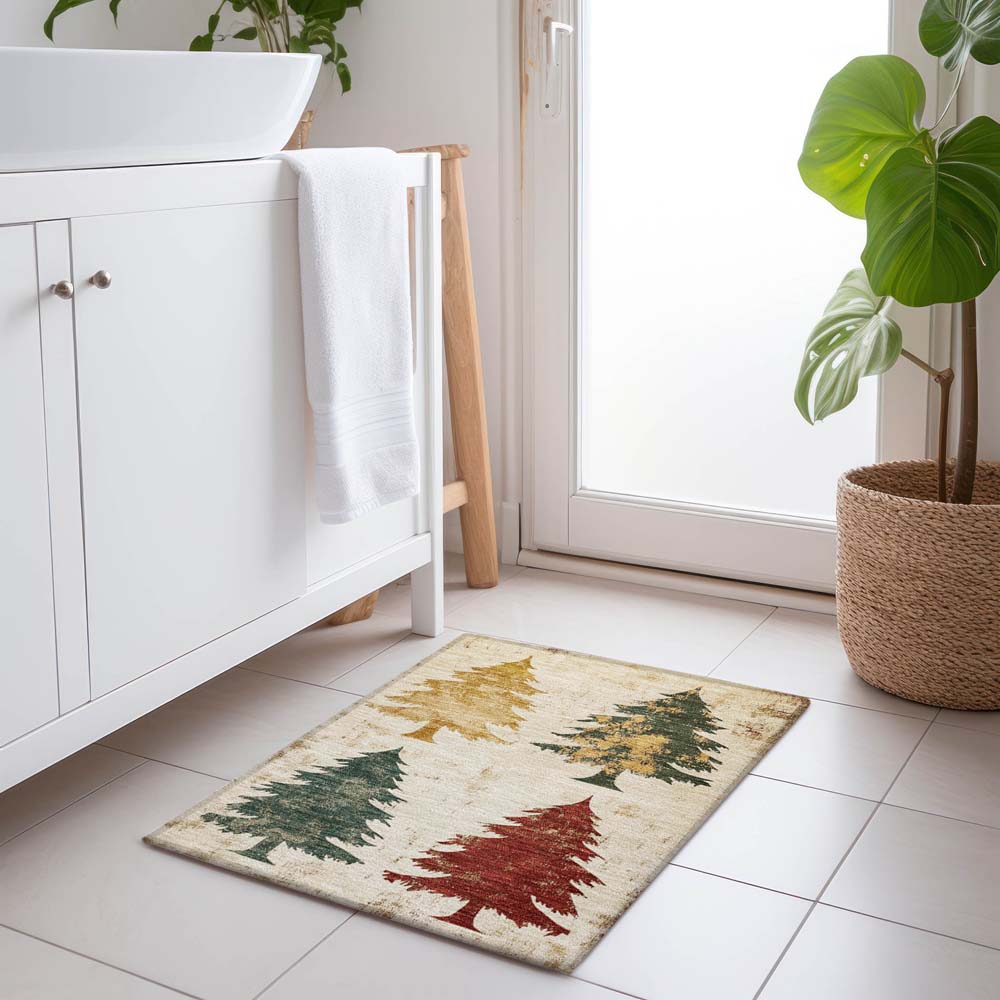 Dalyn Wonderland WN19 Ivory Area Rug Runner Room Scene