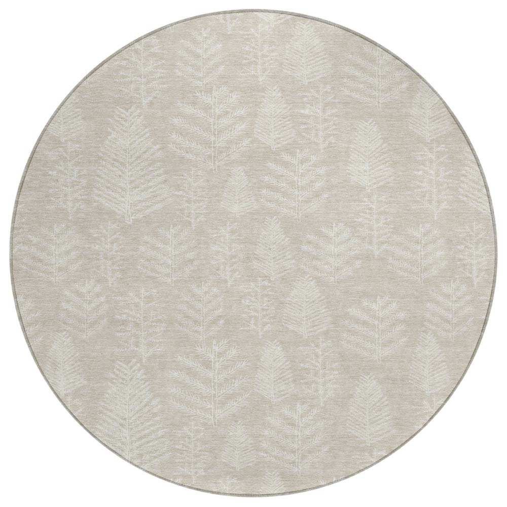 Dalyn Wonderland WN21 Beige Area Round Rug