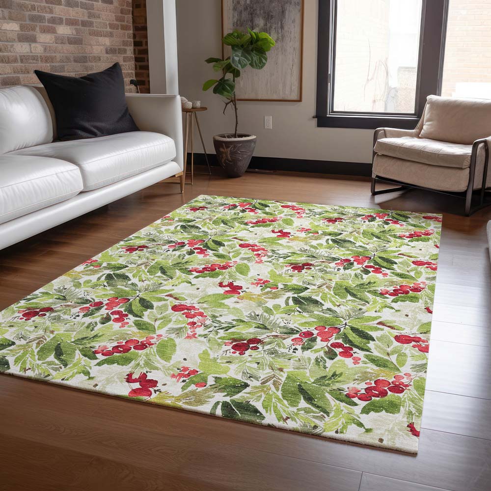 Dalyn Wonderland WN24 Aloe Area Rug Room Scene