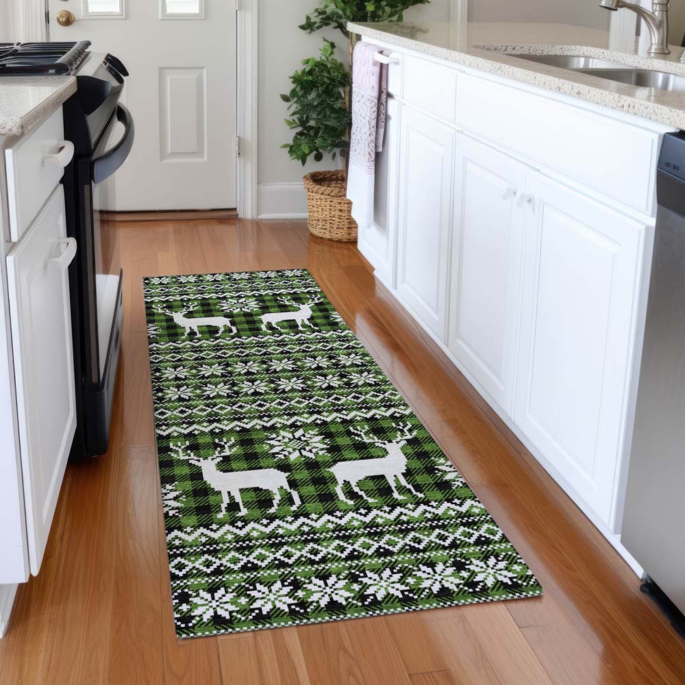 Dalyn Wonderland WN28 Cactus Area Rug Runner Room Scene