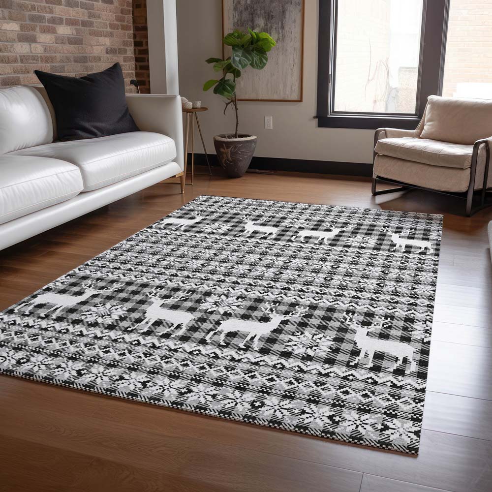 Dalyn Wonderland WN28 Gray Area Rug Room Scene Dalyn Wonderland WN28 Gray Area Rug Room Scene