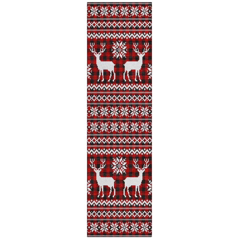 Dalyn Wonderland WN28 Red Area Runner Rug