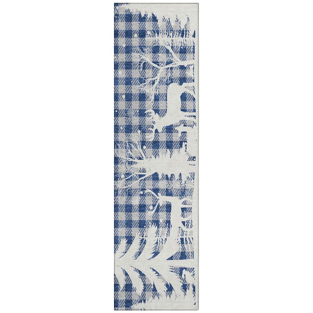 Dalyn Wonderland WN32 Blue Area Runner Rug Dalyn Wonderland WN32 Blue Area Runner Rug