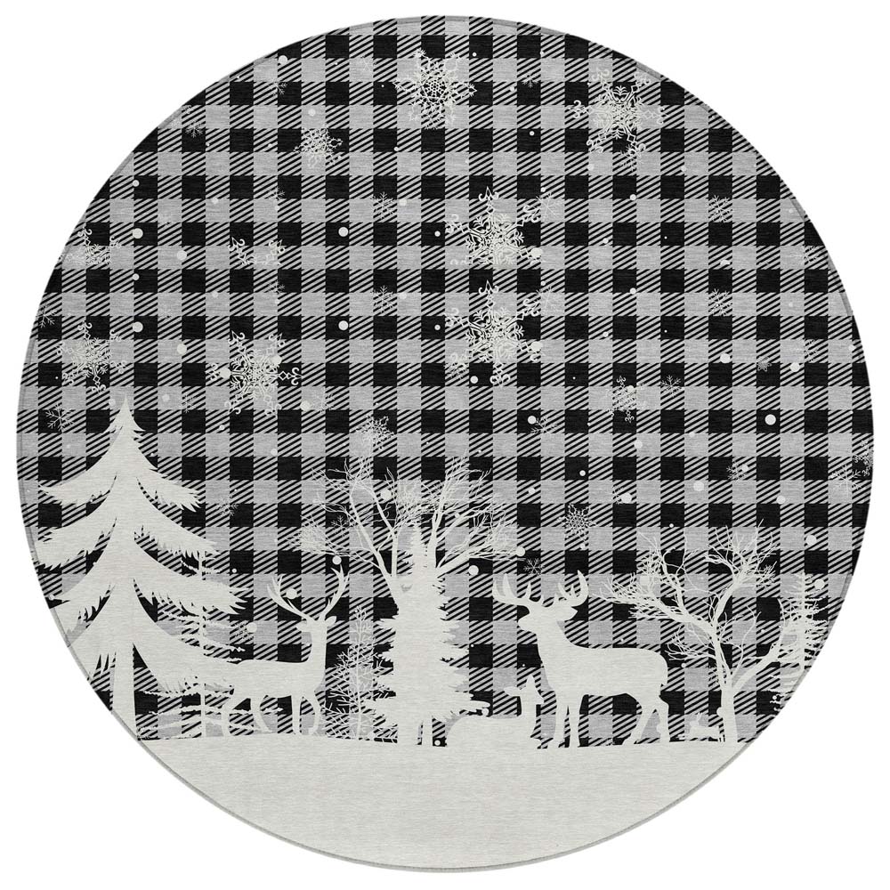 Dalyn Wonderland WN32 Gray Area Round Rug Dalyn Wonderland WN32 Gray Area Round Rug