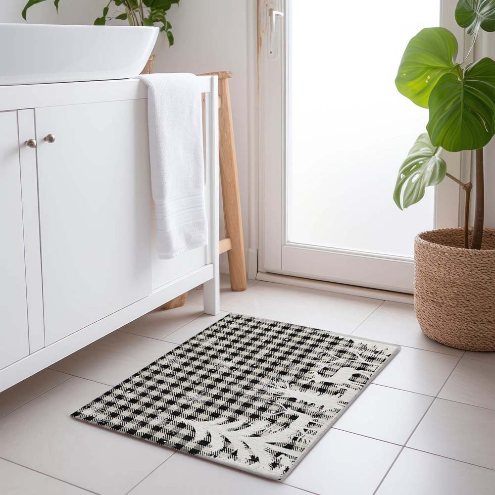 Dalyn Wonderland WN32 Taupe Area Rug Runner Room Scene