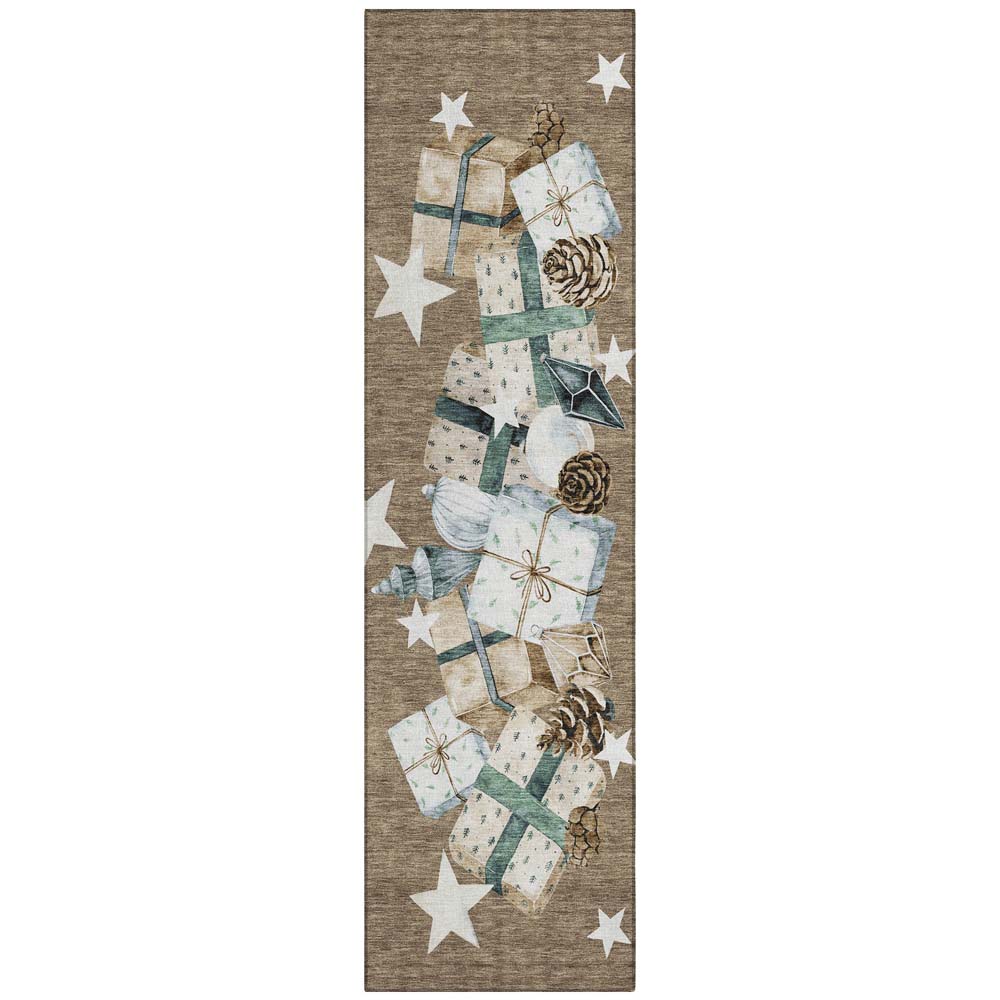 Dalyn Wonderland WN33 Brown Area Runner Rug