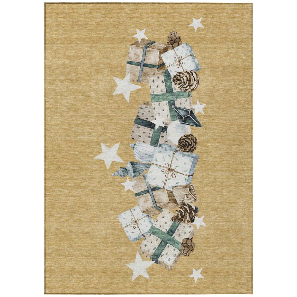 Dalyn Wonderland WN33 Gold Area Rug