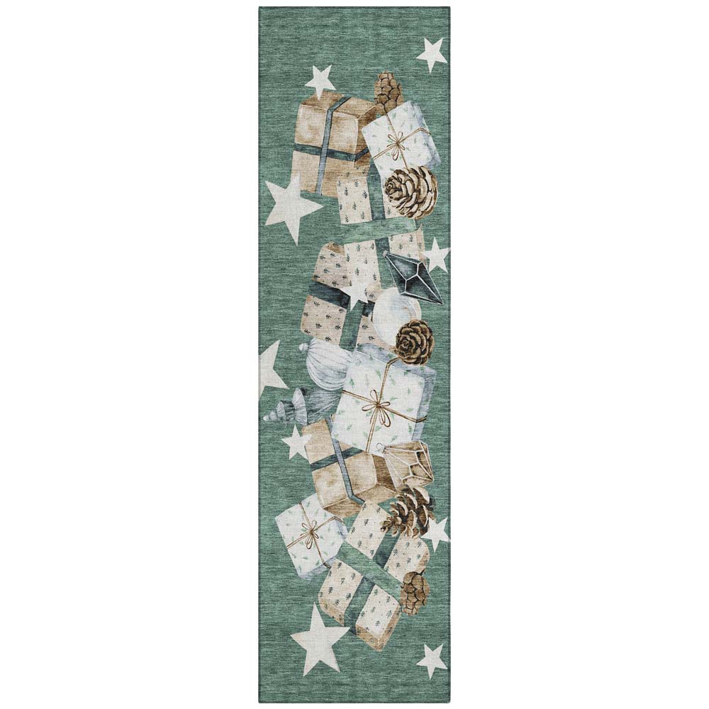 Dalyn Wonderland WN33 Seafoam Area Runner Rug