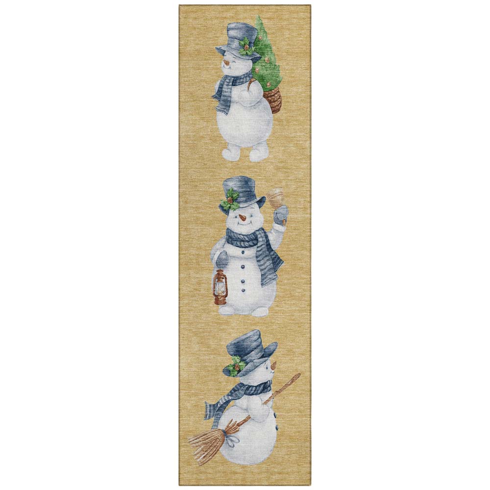 Dalyn Wonderland WN34 Gold Area Runner Rug