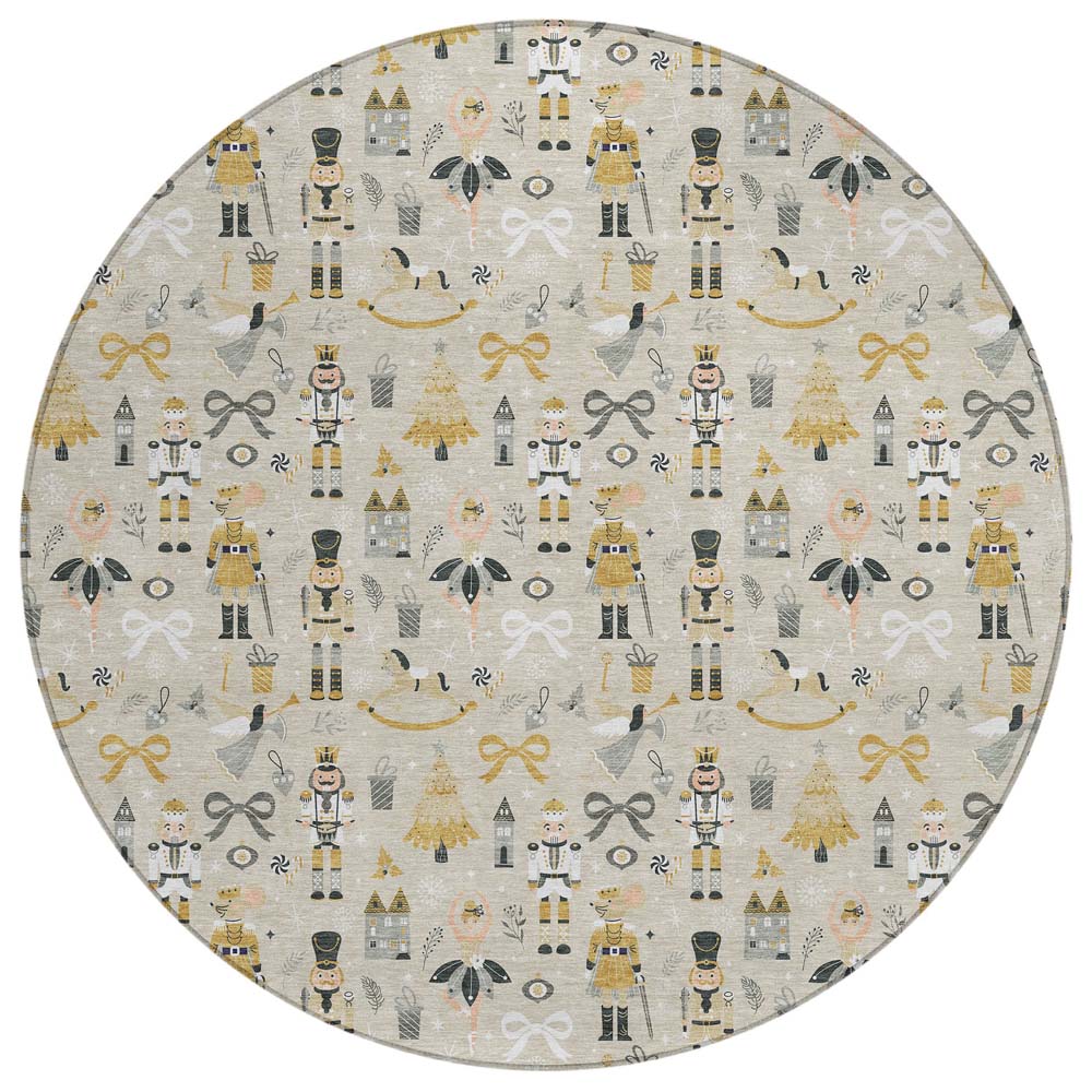 Dalyn Wonderland WN35 Beige Area Round Rug Dalyn Wonderland WN35 Beige Area Round Rug