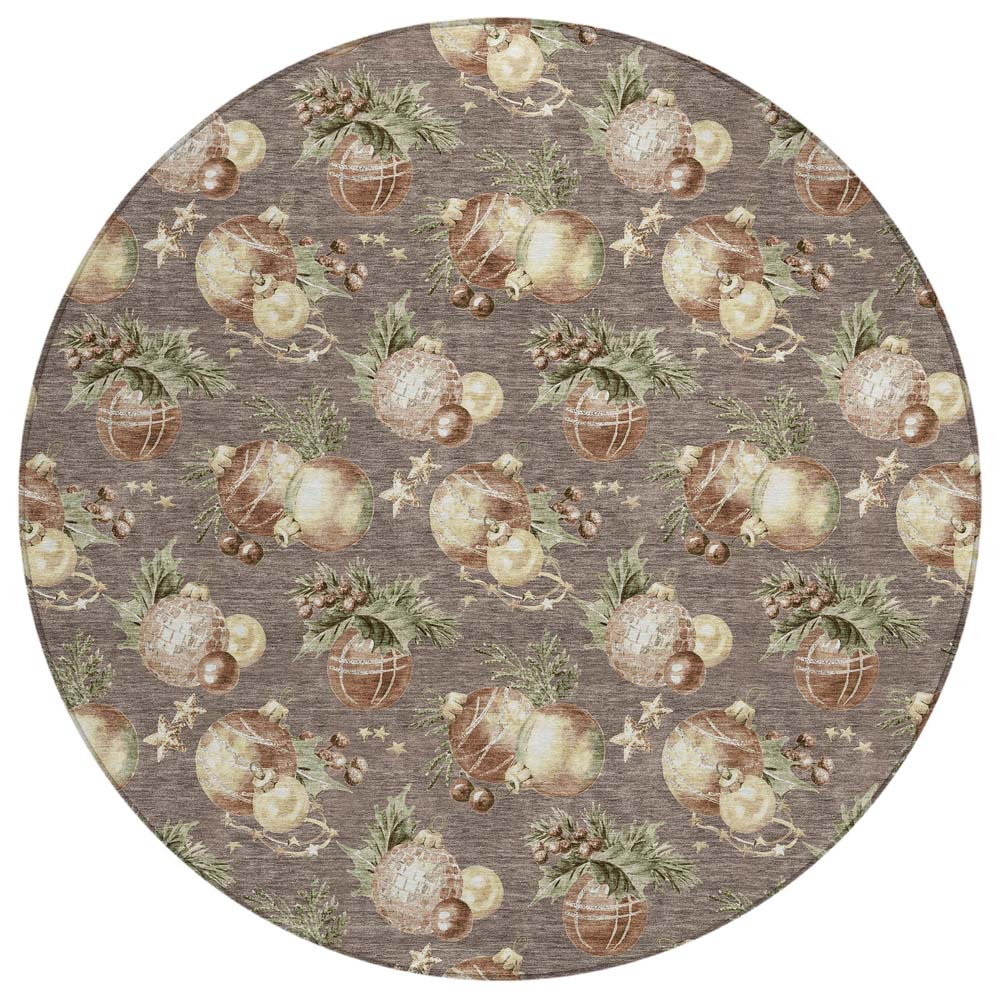 Dalyn Wonderland WN36 Taupe Area Round Rug