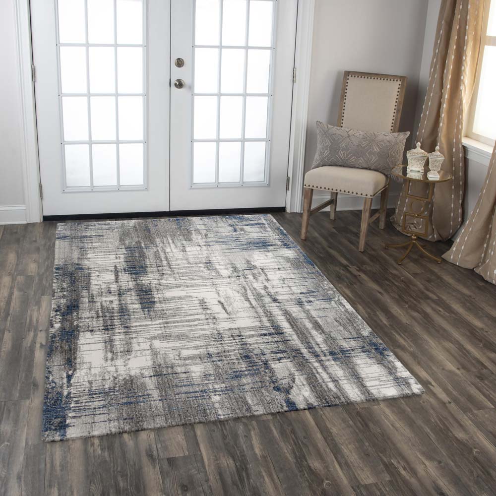Rizzy Home Anatolia ANT746 Gray Area Rug Room Scene