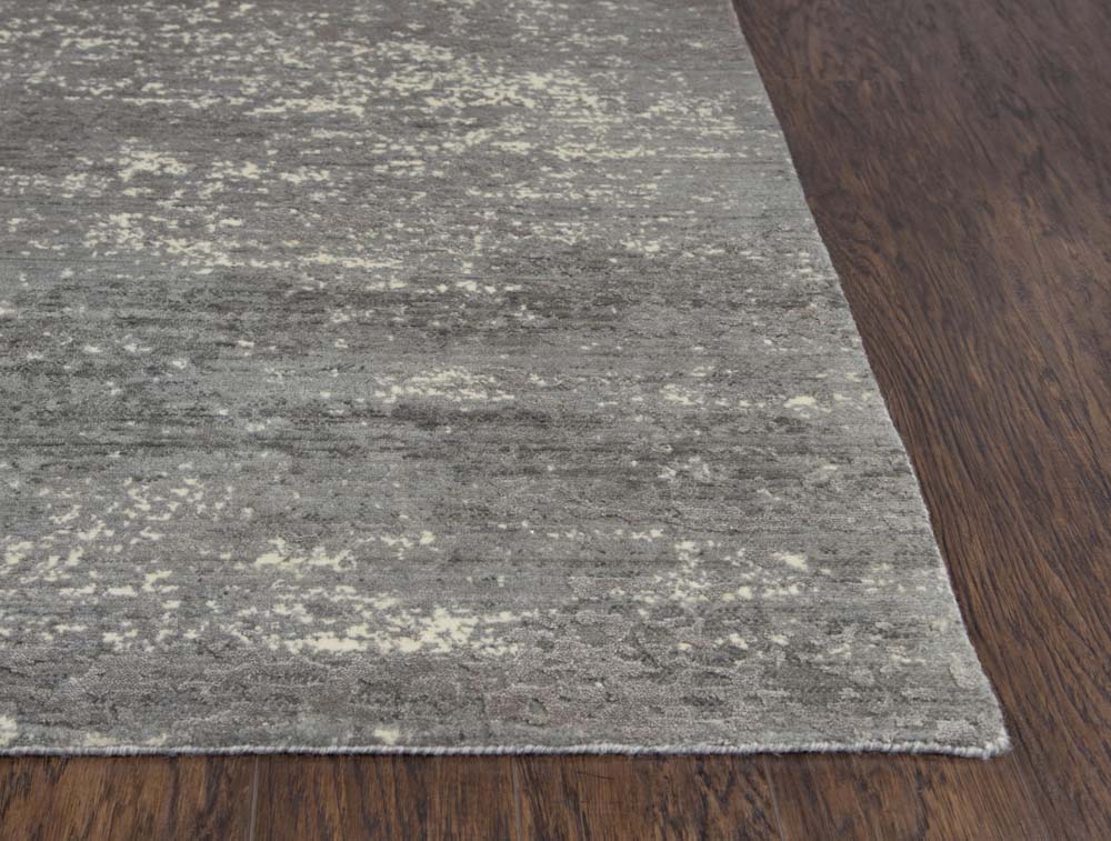 Rizzy Home Artistry ARY106 Gray Area Rug Corner