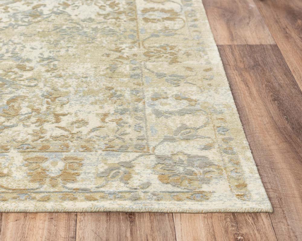 Rizzy Home Artistry ARY114 Beige Area Rug Corner