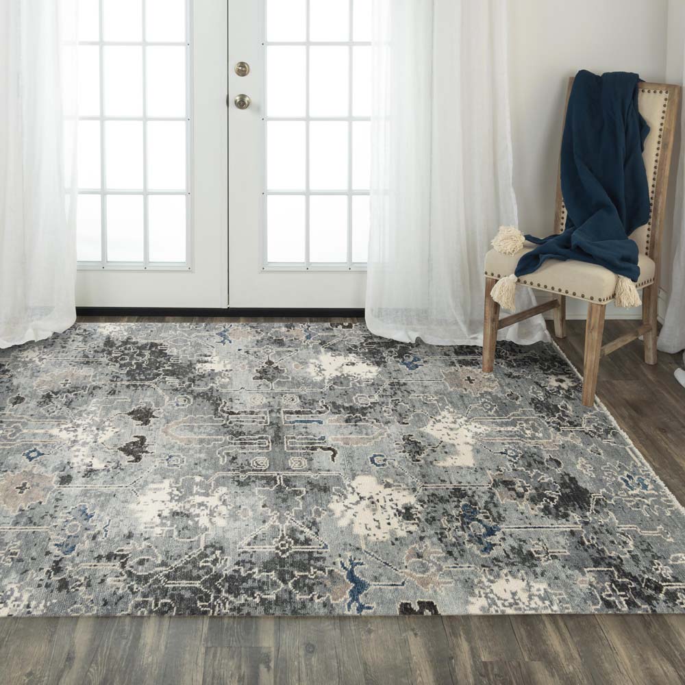 Rizzy Home Belmont BMT953 Natural Area Rug Room Scene