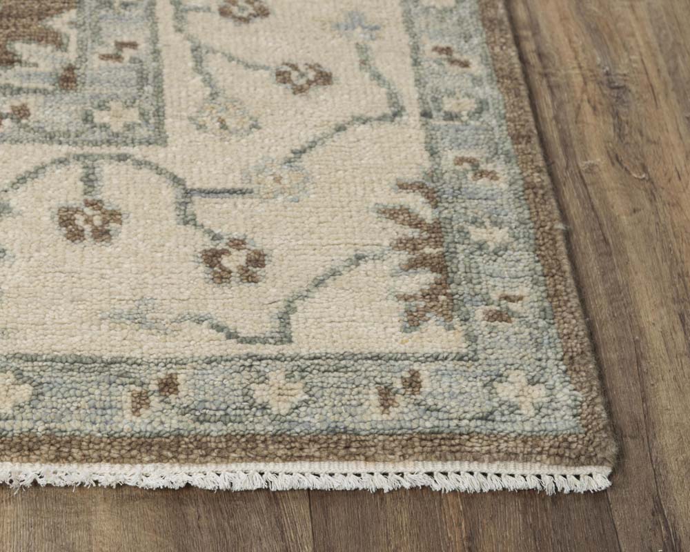 Rizzy Home Belmont BMT992 Brown Area Rug Corner