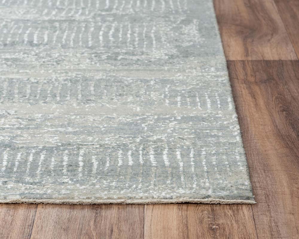 Rizzy Home Couture CUT108 Gray Area Rug Corner