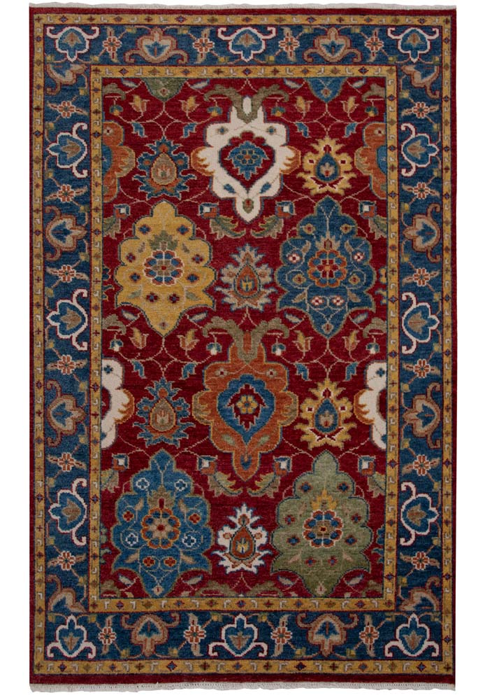 Rizzy Home Envision ENV801 Red Area Rug