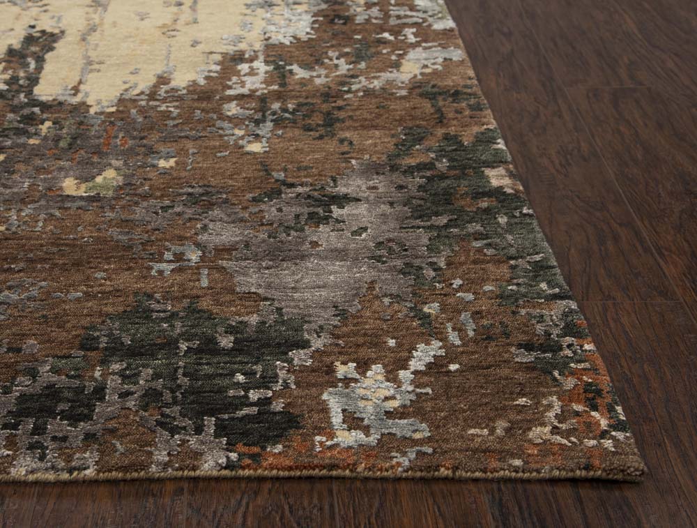 Rizzy Home Finesse FIN101 Beige Area Rug Corner